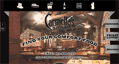 Desktop Screenshot of carmellasplatesandpints.com